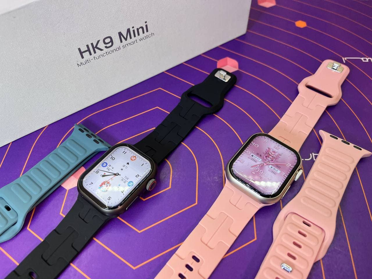 ساعت طرح اپل واچ مدل HK9 Mini سایز کوچک — تصویر ۴