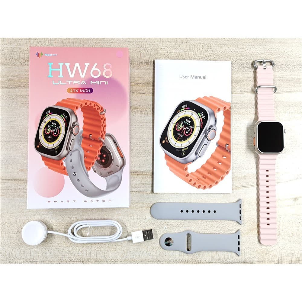 ساعت طرح اپل واچ اولترا مدل HW68 ULTRA MINI سایز 41 میلی متری با گارانتی — تصویر ۴