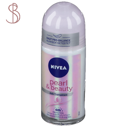 مام رول ضد تعریق نیوا مدل pearl & beauty حجم 50ml اورجینال — تصویر ۷