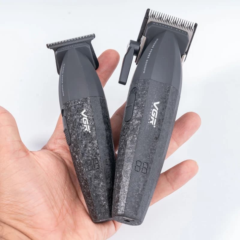 ست ماشین اصلاح حجم زن و خط زن وی جی آر مدل V-640 بسته 2 عددی — تصویر ۷