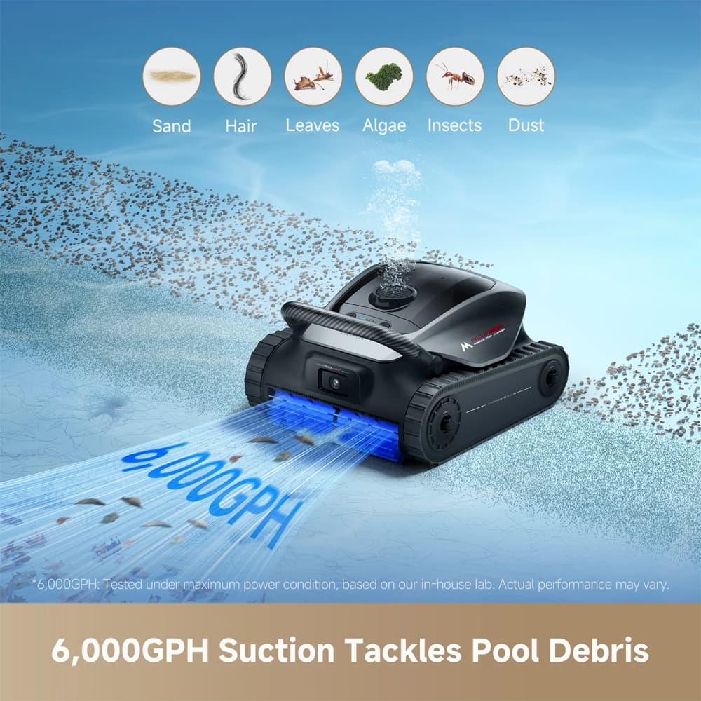 ربات استخر شور MOVA Diver A10 — تصویر ۵