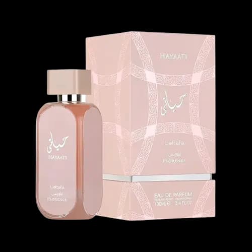 ادکلن لطافه حیاتی فلورنس ادو پرفیوم 100 میل اماراتی | Lattafa Hayaati Florence 100ml EDP