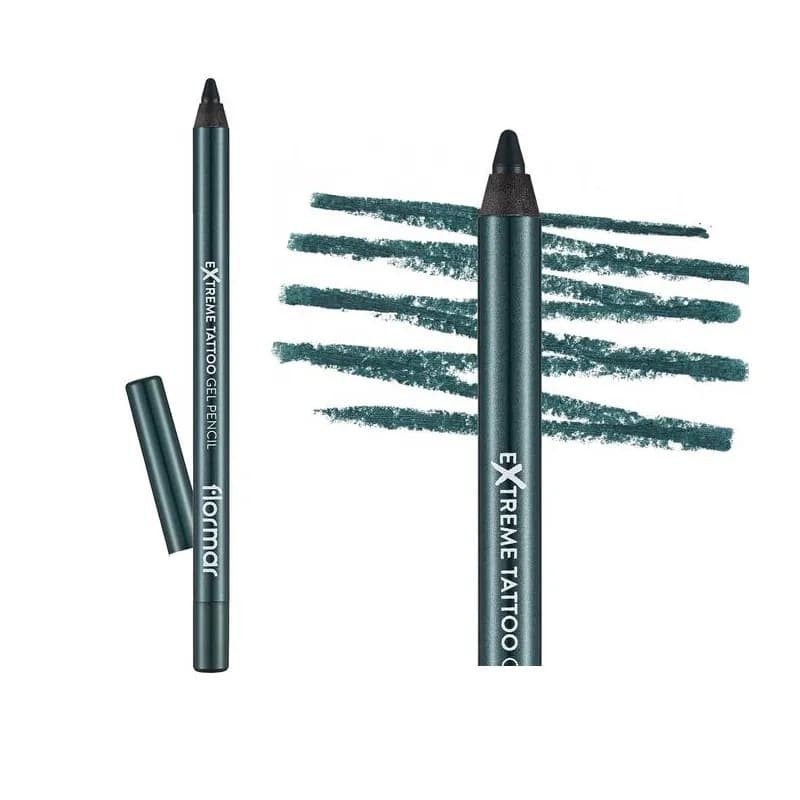مداد چشم ژلی اکستریم تاتو فلورمار رنگ 003 DEEP GREEN