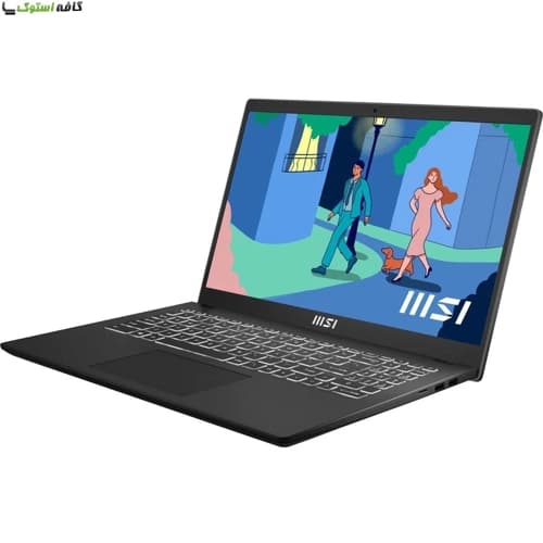 لپتاپ 15.6 اینچی ام اس ای مدل MSI Modern 15 B12MO اپن باکس — تصویر ۵