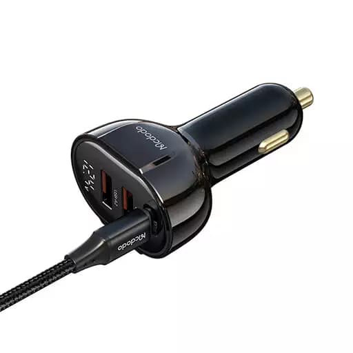 شارژر فندکی 3 پورت 128 وات مک دودو مدل CC-4450 — تصویر ۷