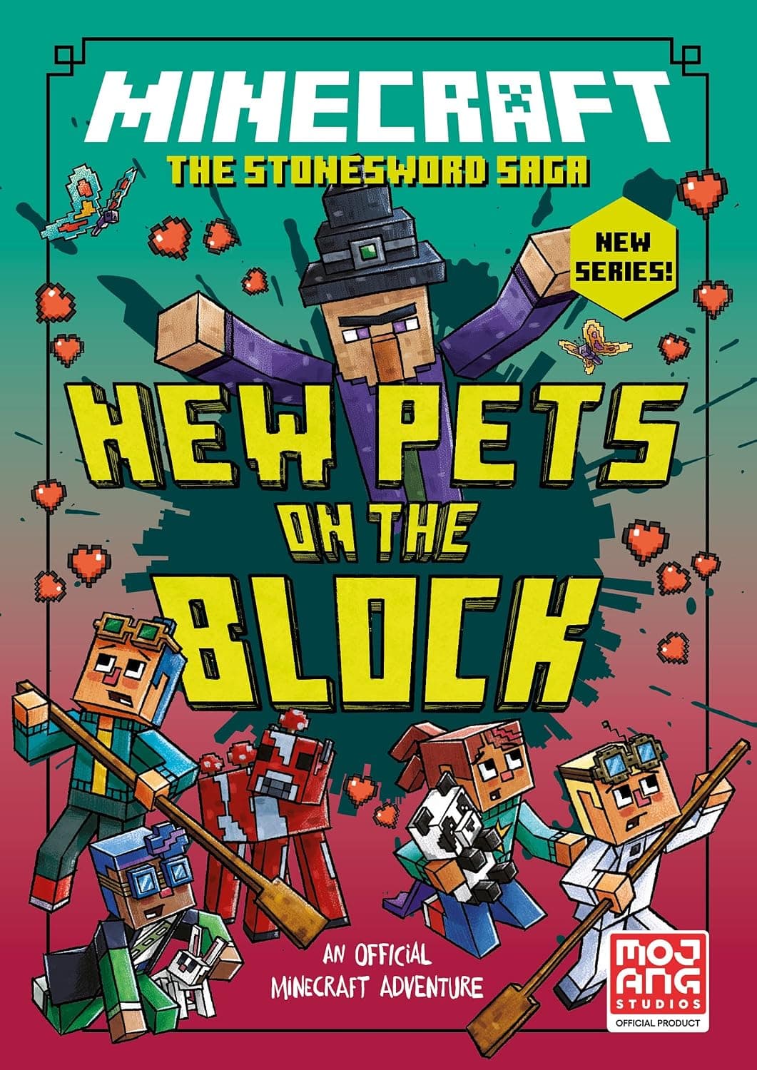 کتاب Minecraft New Pets On The Block Book 3 ماینکرفت حیوانات خانگی جدید