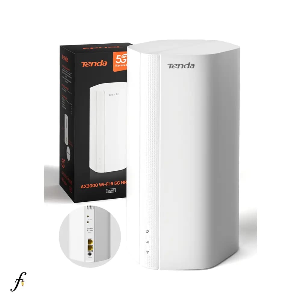 مودم روتر دو سیم کارته 5G تندا مدل 5G06 با استاندارد AX3000 — تصویر ۴
