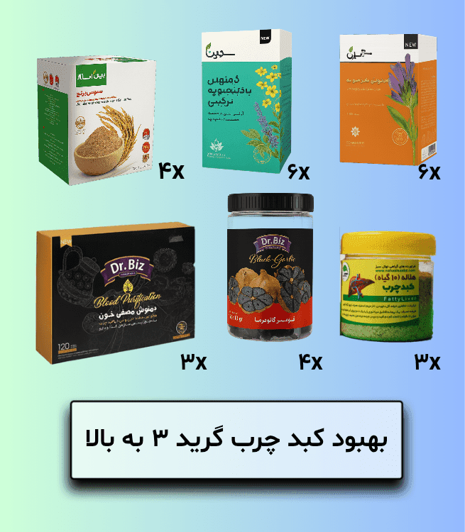 بهبود کبد چرب گرید 3 به بالا