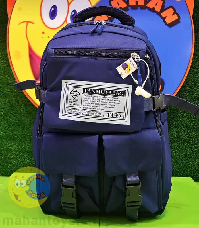 کوله ساده جلو سگک F.MUYA BAG