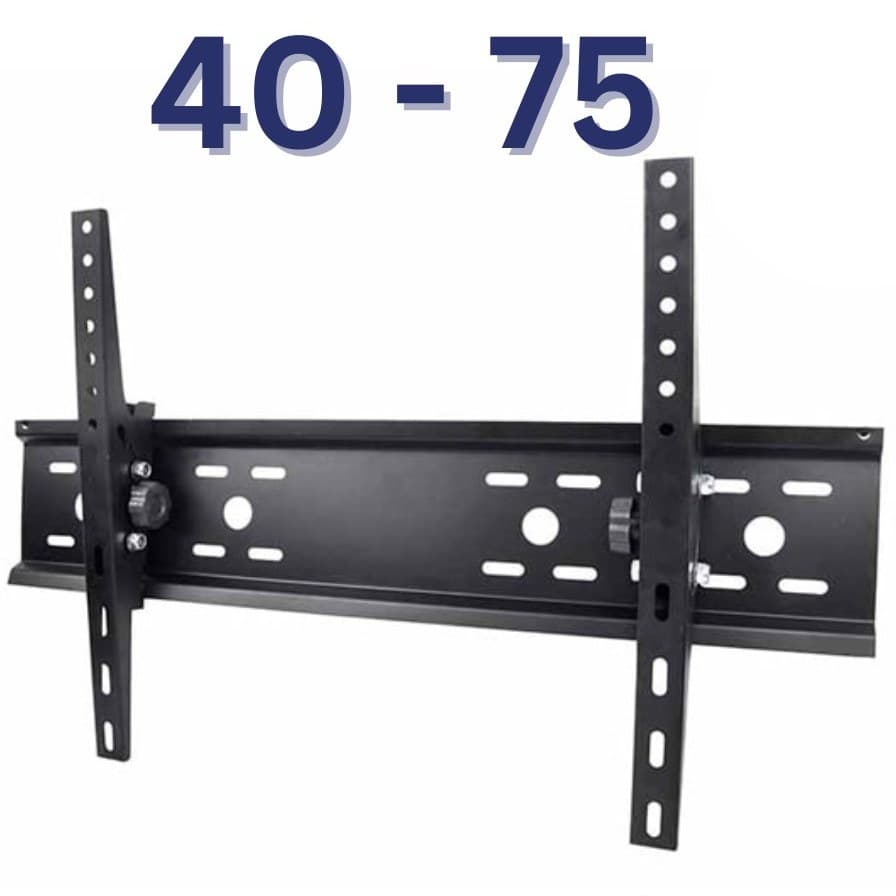پایه دیواری تلویزیون مدل براکت متحرک بزرگ مناسب 40 تا 75 اینچ