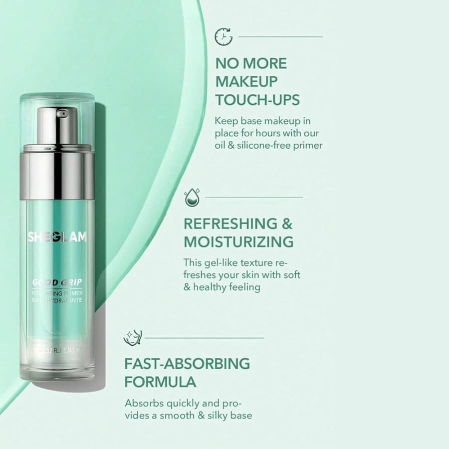 پرایمر آبرسان شیگلم رنگ سبز SHEGLAM GOOD PRIMER — تصویر ۲