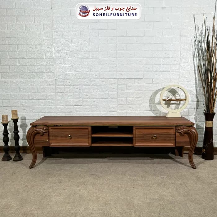 میز تلویزیون 0086 سهیل (روکش وکیوم) — تصویر ۲