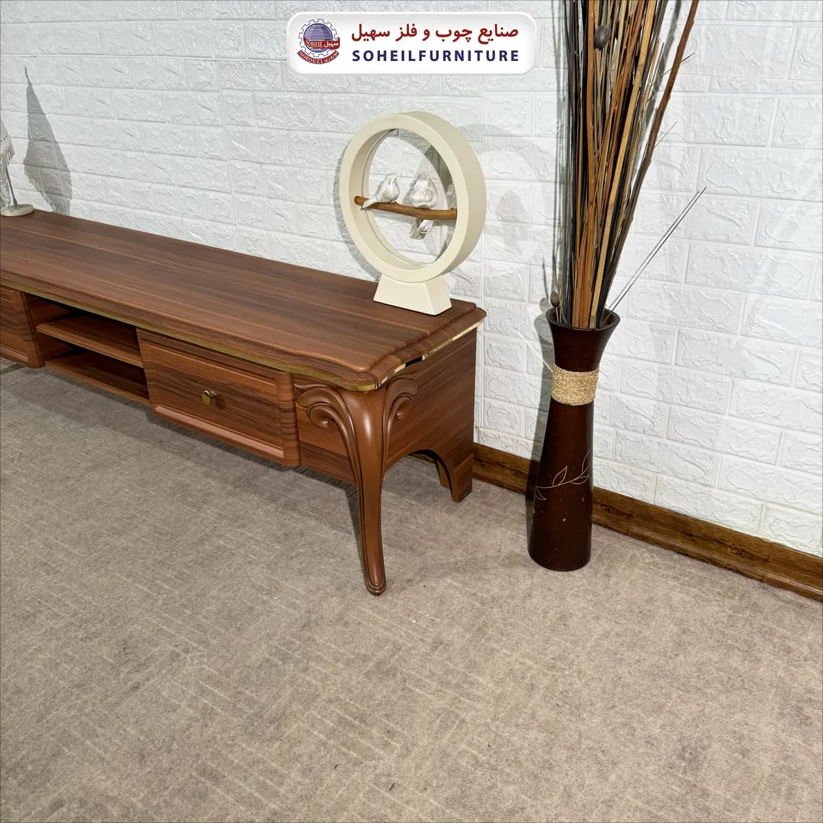 میز تلویزیون 0086 سهیل (روکش وکیوم) — تصویر ۷