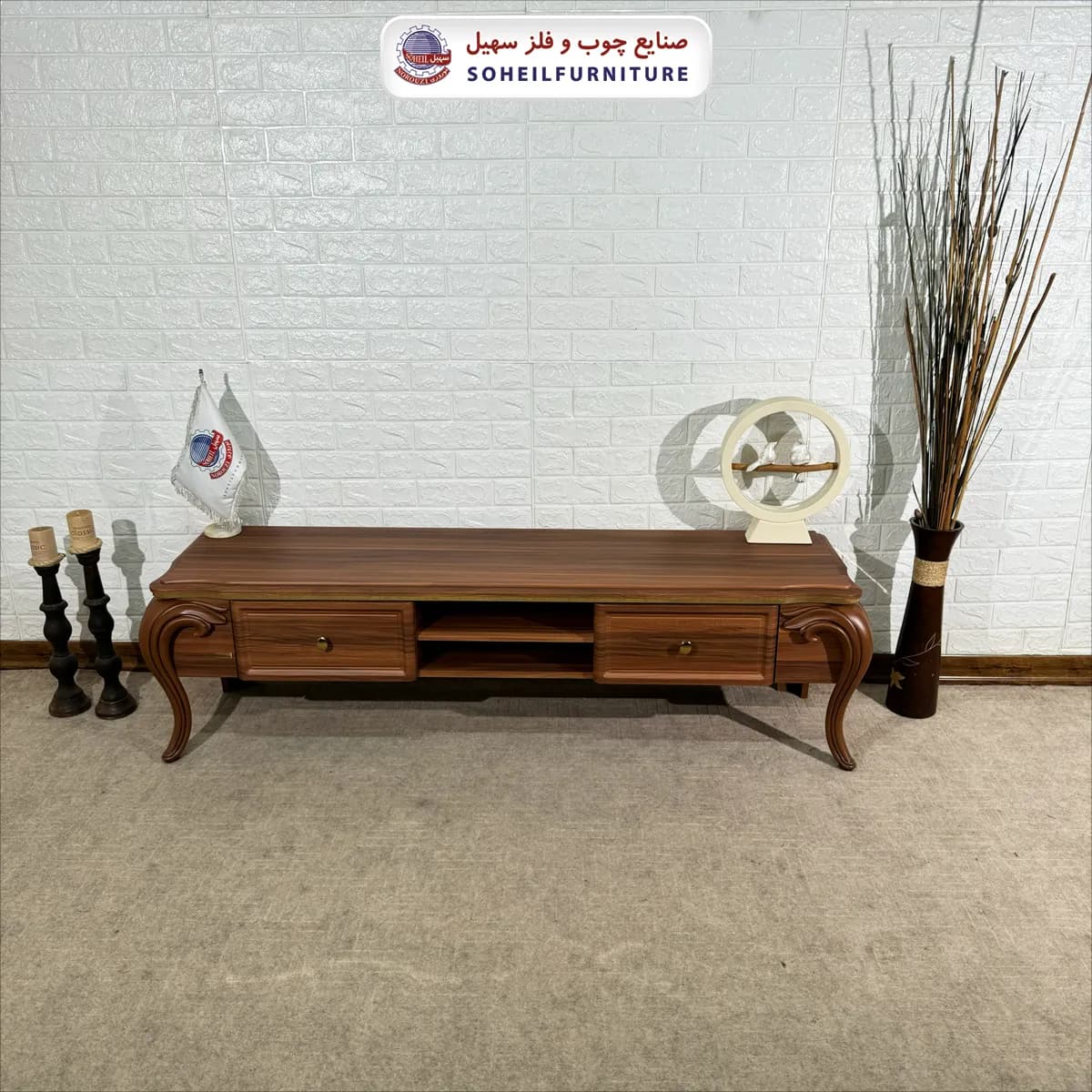 میز تلویزیون 0086 سهیل (روکش وکیوم) — تصویر ۶