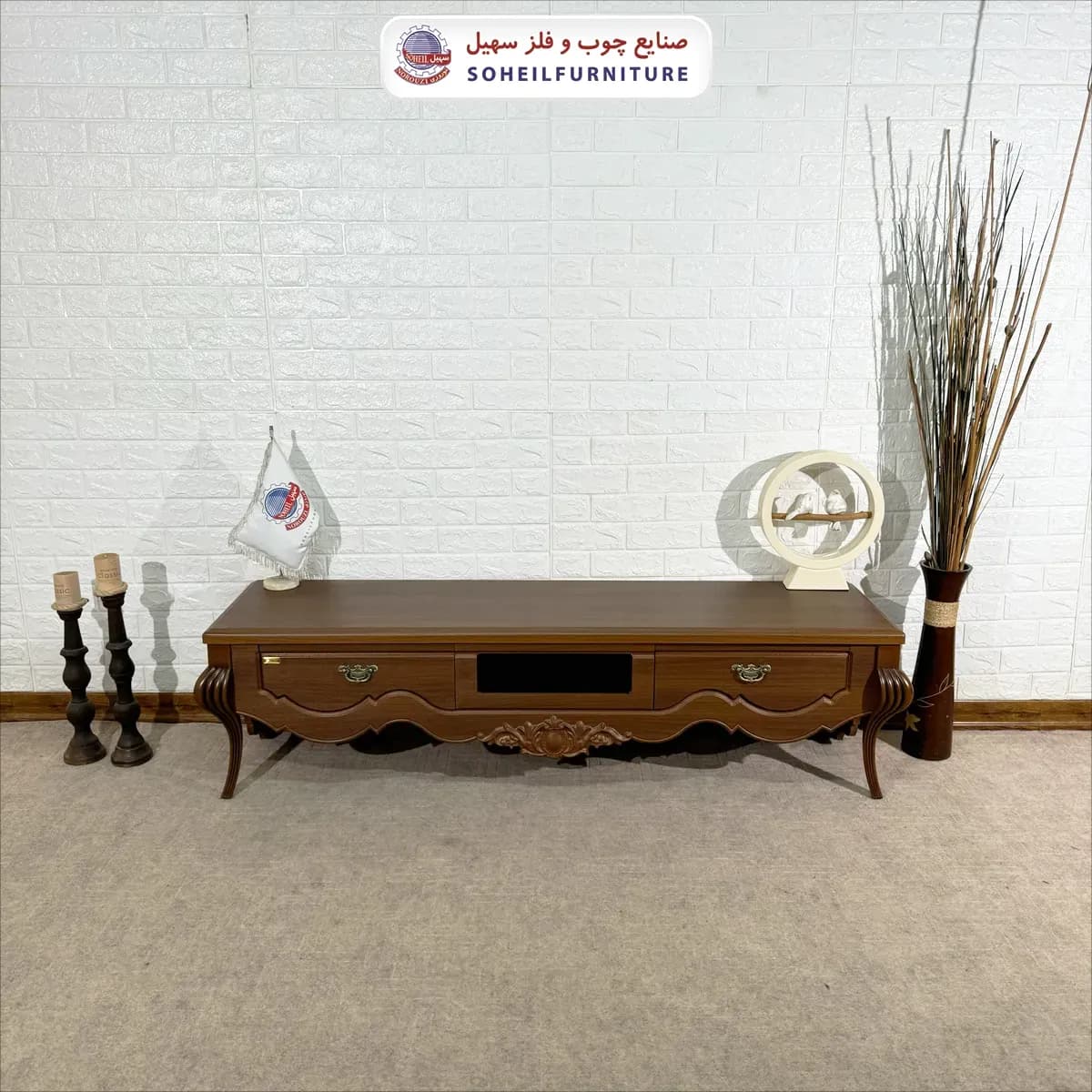 میز تلویزیون 0064 سهیل (روکش وکیوم) — تصویر ۵