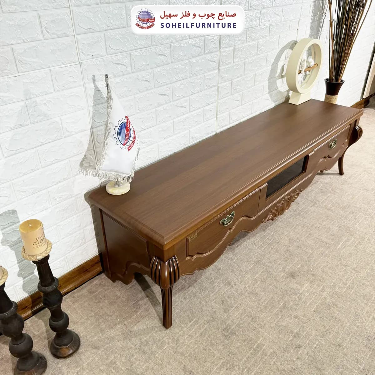 میز تلویزیون 0064 سهیل (روکش وکیوم) — تصویر ۸