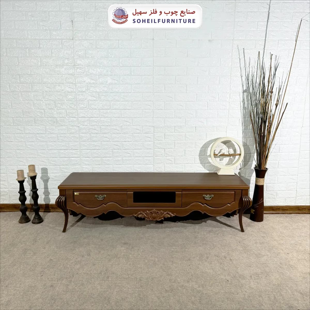میز تلویزیون 0064 سهیل (روکش وکیوم) — تصویر ۴
