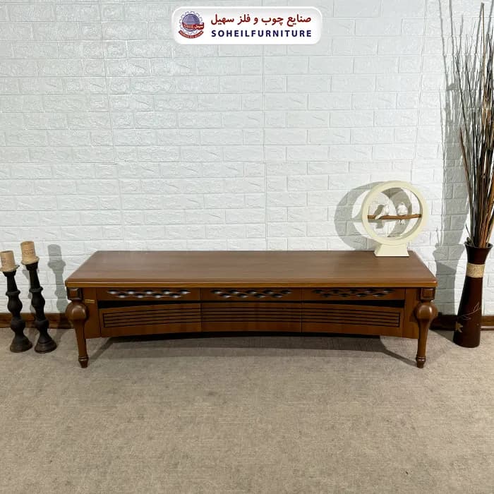 میز تلویزیون 0081 سهیل (روکش ضد آب و ضد خش وکیوم)