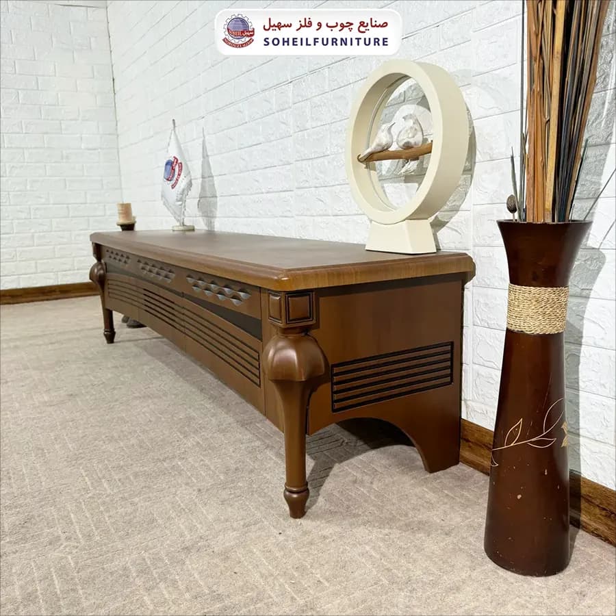 میز تلویزیون 0081 سهیل (روکش ضد آب و ضد خش وکیوم) — تصویر ۶