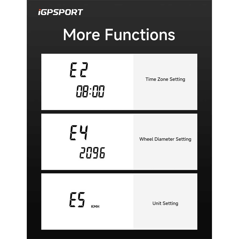 کامپیوتر دوچرخه بی سیم iGPSPORT مدل BSC100S — تصویر ۲