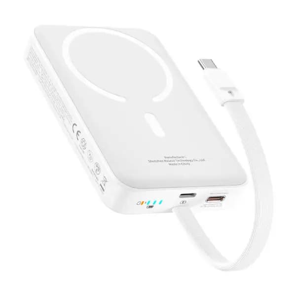 پاوربانک 10000 هزار 30 وات بیسوس مدل Baseus Mini 10000mAh 30W Magnetic Powerbank Bayern Edition — تصویر ۲