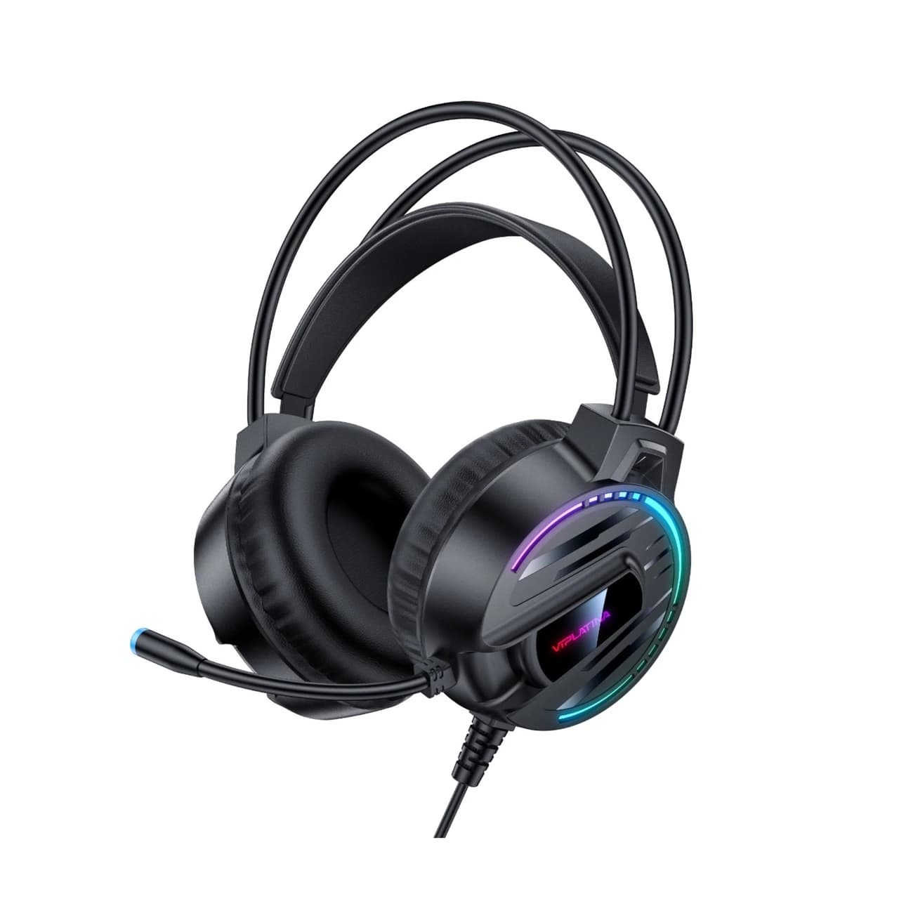هدست گیمینگ سیمدار وی آی پلاتینا مدل VIPLATINA HP22 — تصویر ۳