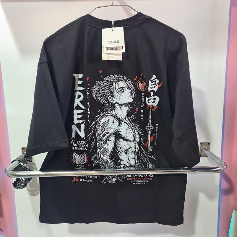 تیشرت ایکس لارج ارن از اتک ان تایتان (attack on titan) — تصویر ۲