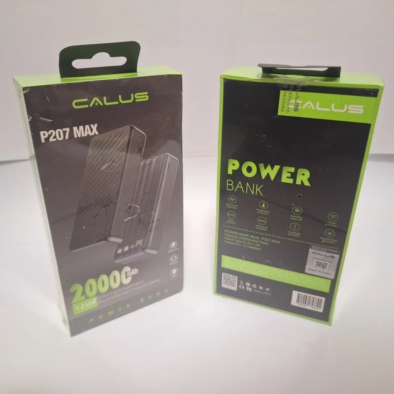 پاوربانک کالوس مدل P207 max ظرفیت 20000 میلی آمپر ساعت — تصویر ۴
