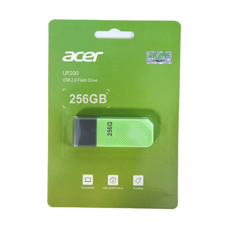 فلش مموری ایسر مدل UP200 ظرفیت 256 گیگابایت با رابط USB 2.0 — تصویر ۴