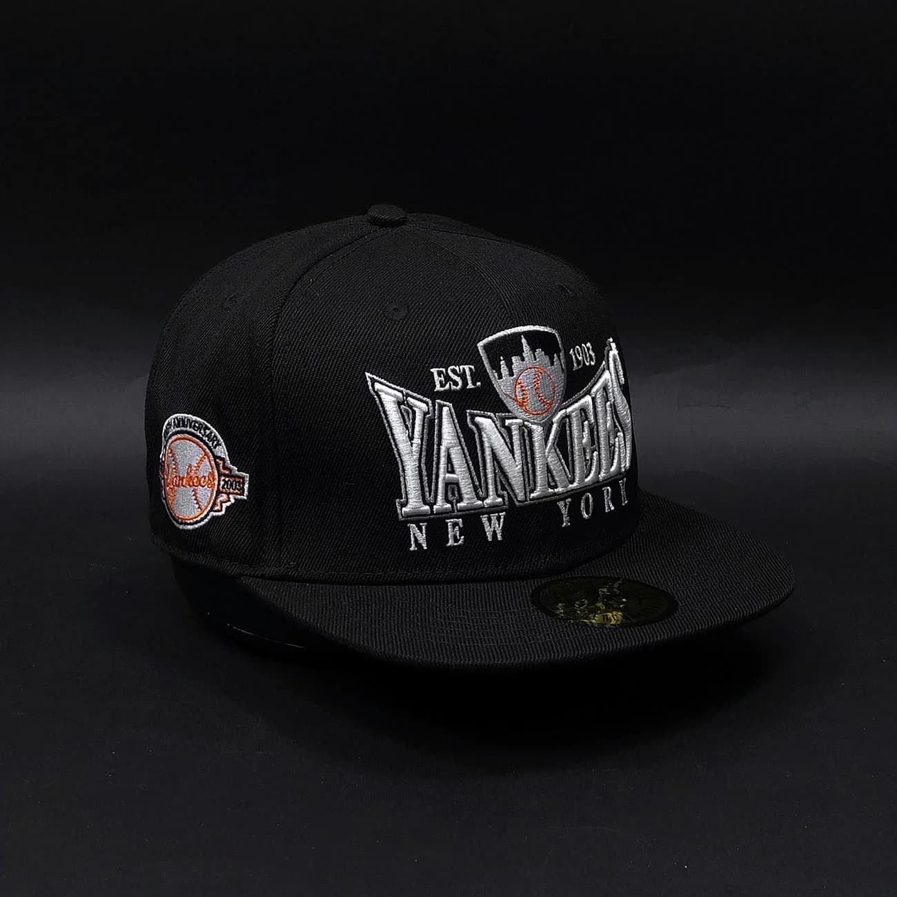کلاه کپ بک فیت کتان YANKEES NEW YORK | کپ بیسبالی کلاسیک با هویت New York Yankees — تصویر ۲