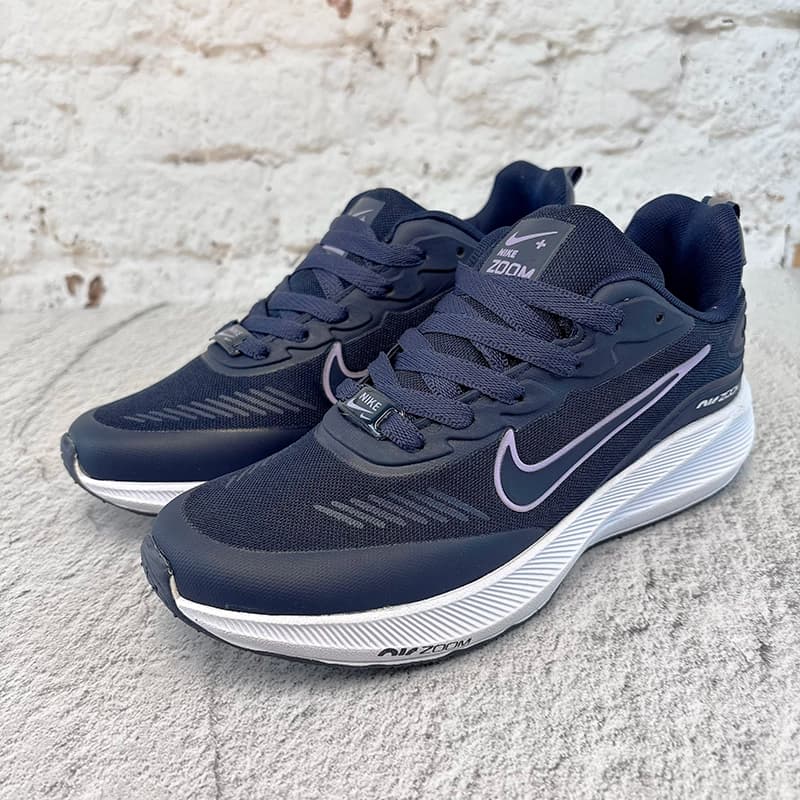 نایک ایر زوم سرمه ای یاسی زنانه (Nike Air Zoom) کد 2349 — تصویر ۵