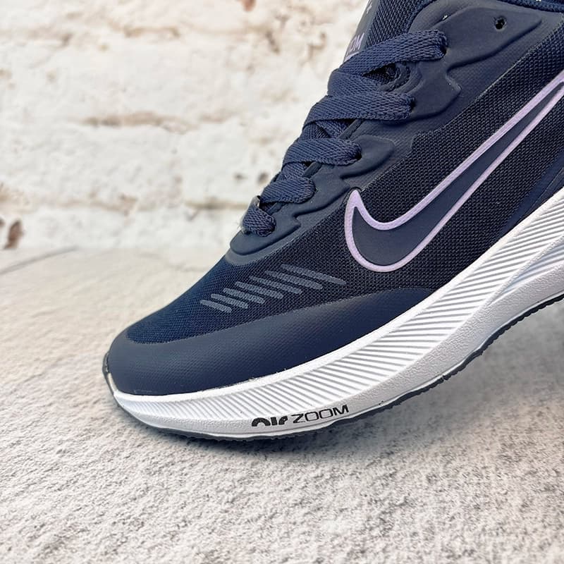 نایک ایر زوم سرمه ای یاسی زنانه (Nike Air Zoom) کد 2349 — تصویر ۴