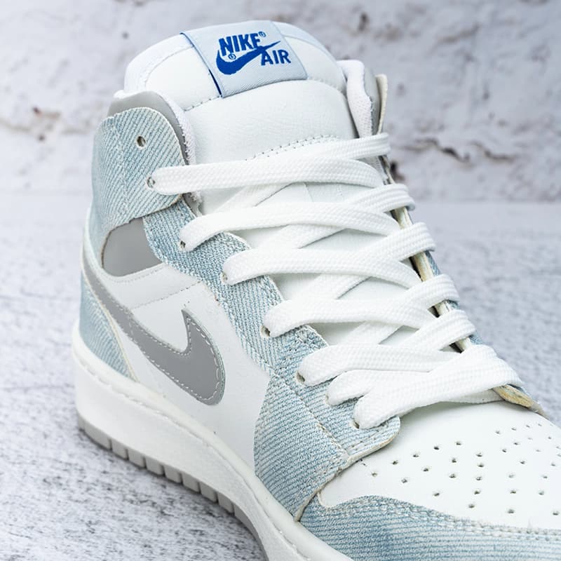 نایک ایر جردن وان ساقدار هایپر رویال زنانه (Nike Air Jordan 1 Hyper Royal) کد 2341 — تصویر ۷