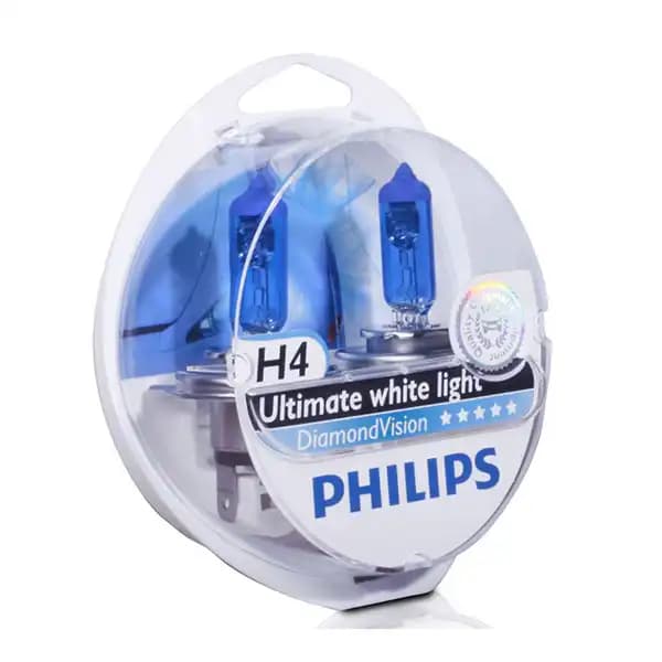لامپ خودرو فیلیپس Diamond Vision پایه H4 — تصویر ۲