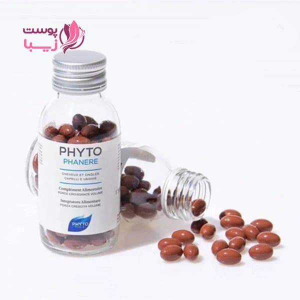 قرص مکمل تقویت مو و ناخن فیتو فاینر (Phytophanère) 120 عددی (ایتالیا طرح جدید) اورجینال — تصویر ۳
