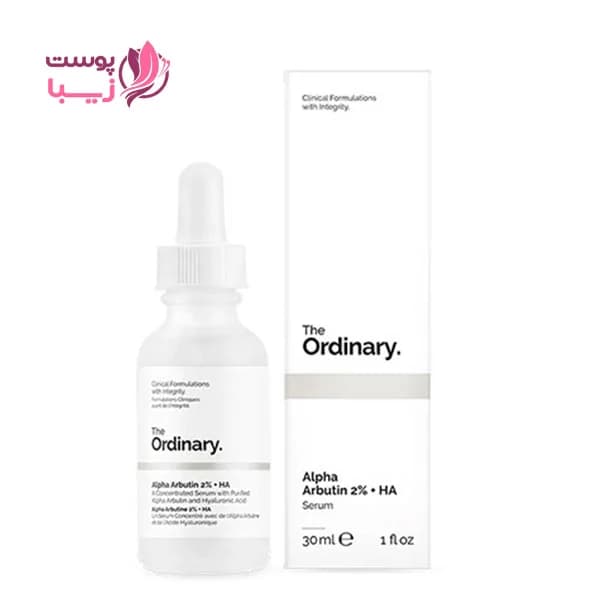 سرم آلفا آربوتین 2% + HA اوردینری ضد لک روشن کننده پوست حجم 30 میل