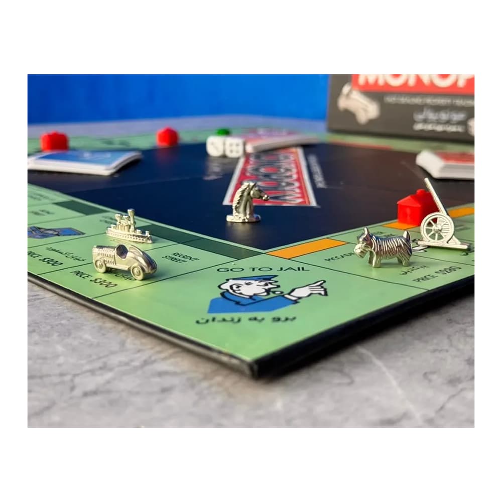 بازی مونوپولی حرفه ای هارد باکس(MONOPOLY) فکرآوران — تصویر ۳