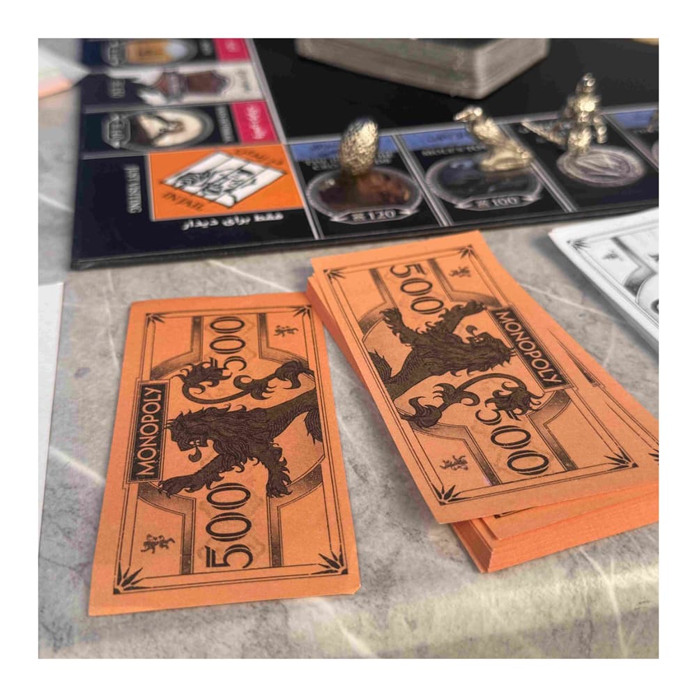 بازی فکری مونوپولی تاج و تخت ( monopoly game of thrones ) فکرآوران — تصویر ۵