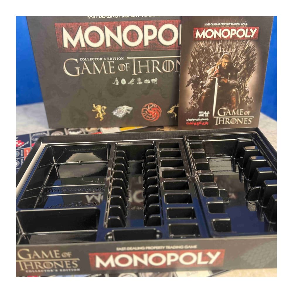 بازی فکری مونوپولی تاج و تخت ( monopoly game of thrones ) فکرآوران — تصویر ۲