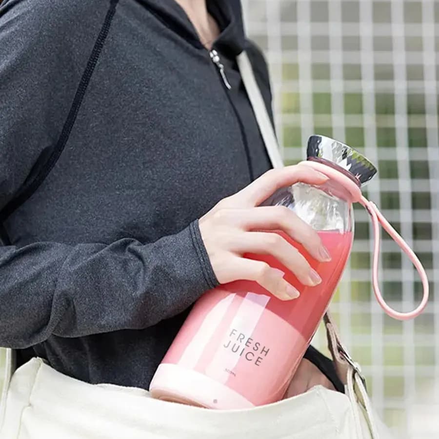 مخلوط کن قابل حمل Fresh Juice با ظرفیت 500ML — تصویر ۵