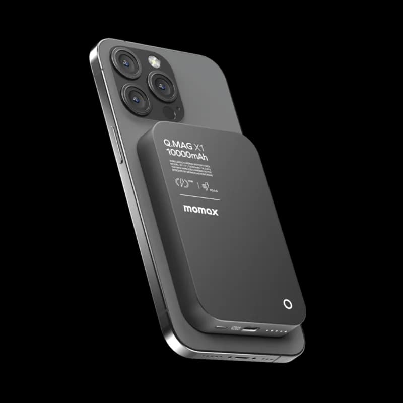 پاوربانک مومکس 15 وات 10000 میلیآمپر مدل Momax Q.Mag X1 IP117 — تصویر ۴