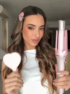 دستگاه فرکننده مو شیگلم بیبی پیک (صورتی) SHEGLAM | فر سریع و ماندگار بدون آسیب — تصویر ۲