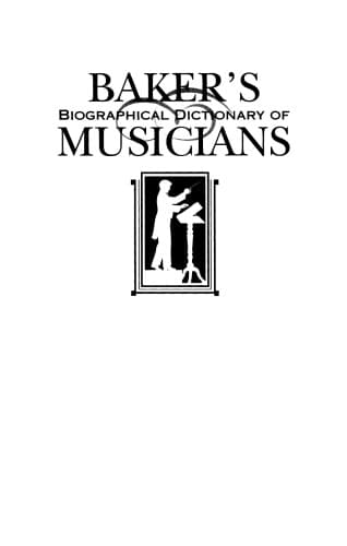 کتاب Baker’s Biographical Dictionary of Musicians, Vol. 5: Pisc-Stra نسخه کامل