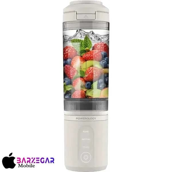 شیکر شارژی پاورولوجی مدل Powerology Mag Blend PRPBB8301GY گنجایش 0.47L — تصویر ۲