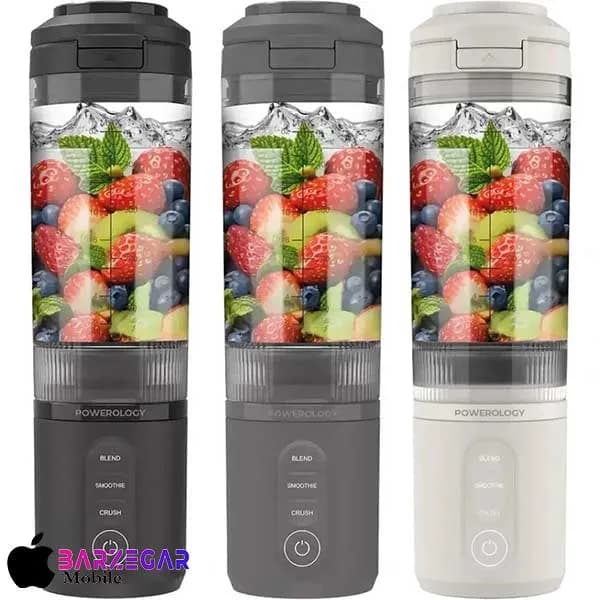 شیکر شارژی پاورولوجی مدل Powerology Mag Blend PRPBB8301GY گنجایش 0.47L — تصویر ۷