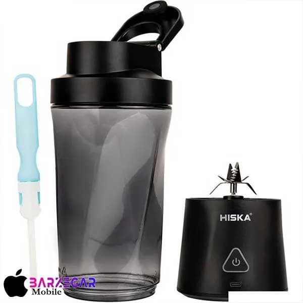 شیکر شارژی هیسکا مدل Hiska HR-87 گنجایش 0.7L — تصویر ۳
