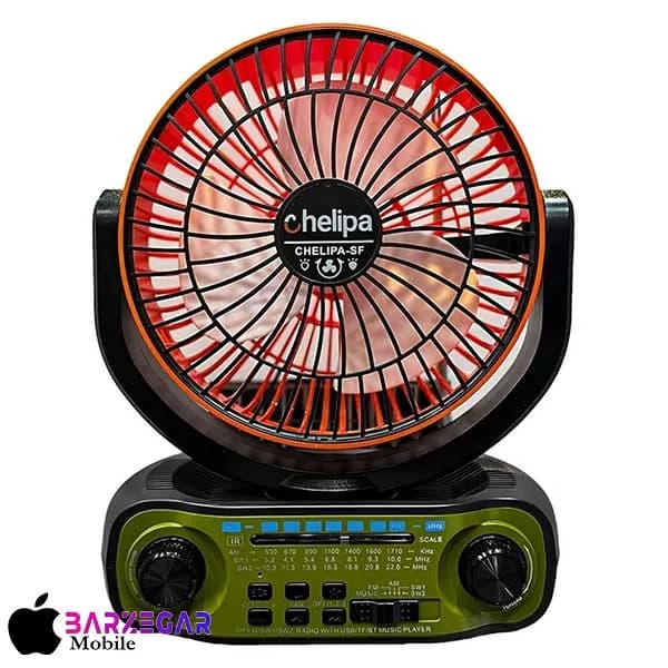 پنکه رومیزی چلیپا مدل Chelipa CH-SL ظرفیت 4000mA/h — تصویر ۲
