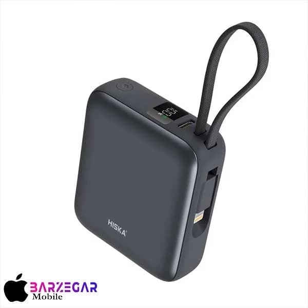 پاوربانک 22.5W هیسکا مدل Hiska HP-131PD ظرفیت 10000mA/h — تصویر ۳