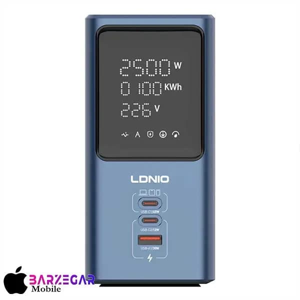 چندراهی برق و شارژ الدینیو مدل Ldnio SC2 — تصویر ۲
