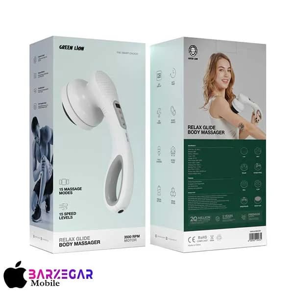 ماساژور بدن گرین لاین مدل Green Lion Relax Glide Body Massager Glide GNRLGLDBMGWH — تصویر ۳
